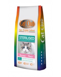 Cat Club Super Premium Alimento per gatti sterilizzati con tacchino da kg 1,5